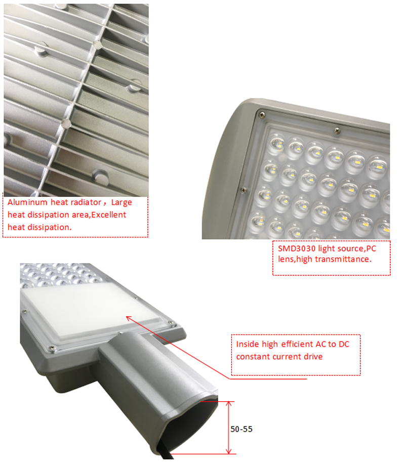 Date de spécification de la lumière LED 40W (图1)