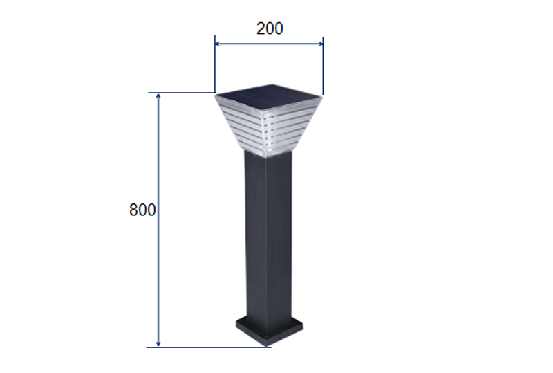 مصباح الحديقة بالطاقة الشمسية XT-CPD5006-EN (图 7)